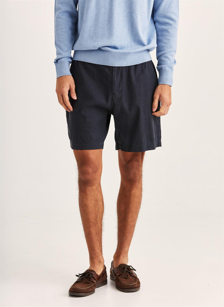 Fenix Seersucker Shorts  Blue