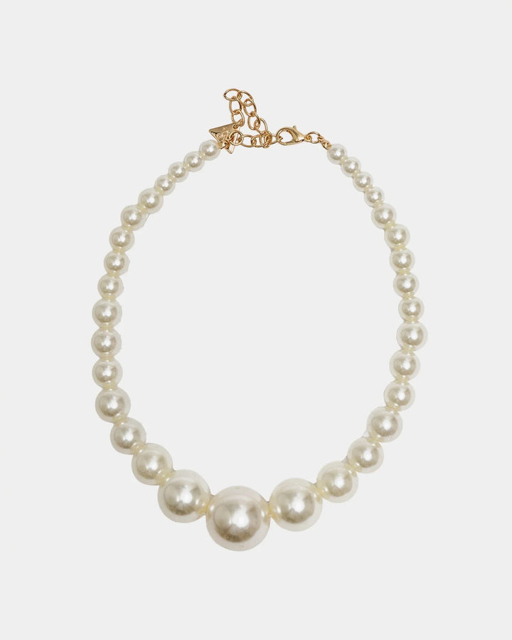 Loilou Pearl Necklace Pearl White