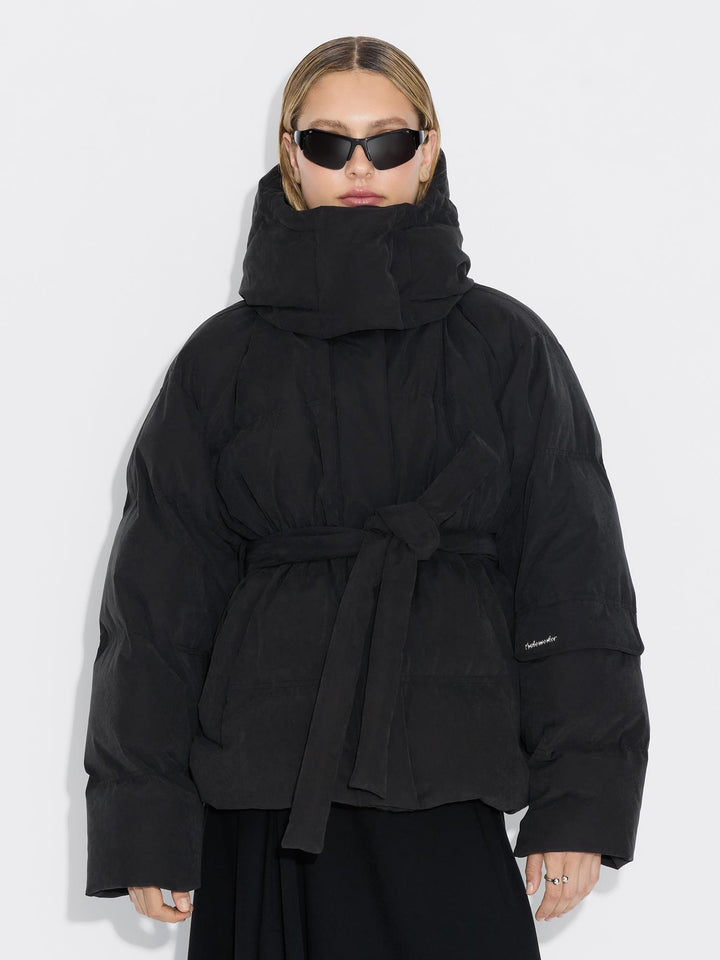 Steilia Brushed Down Jkt  Black