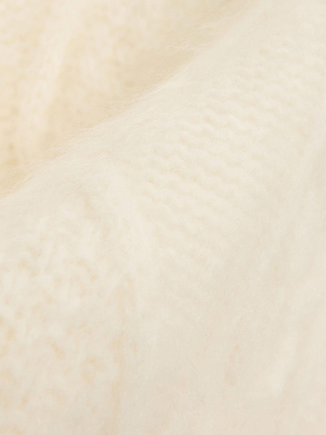 Peyton Brushed Sweater White