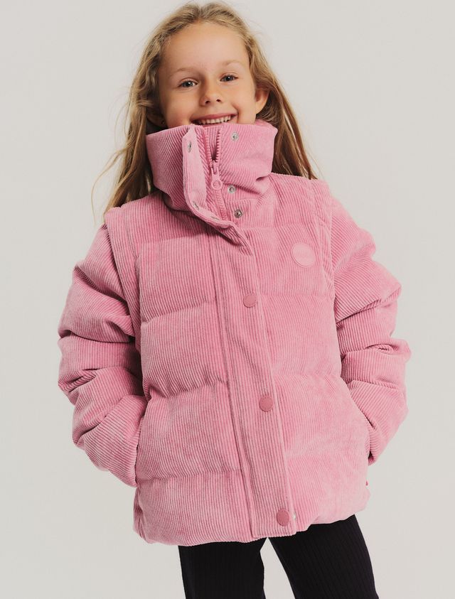 KIDS Illy Cord Jacket  Blush Pink