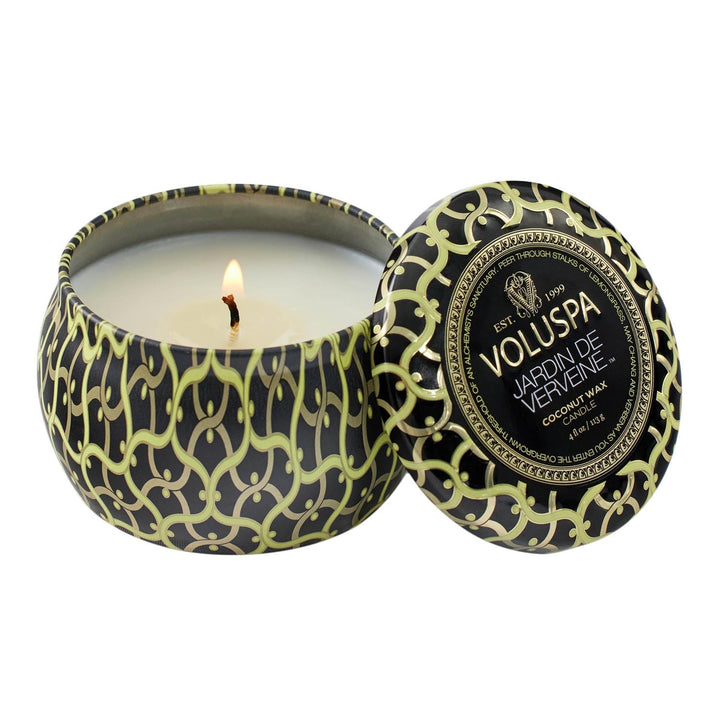 MINI TIN CANDLE 25 TIM  Jardin De Verveine