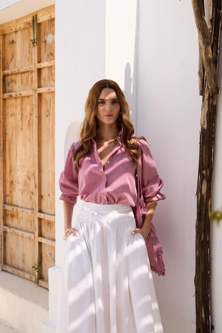Amy Blouse Tuscany Red  Tuscany Red