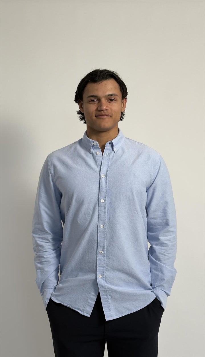 Saliam BX shirt 15095  Oxford Blue