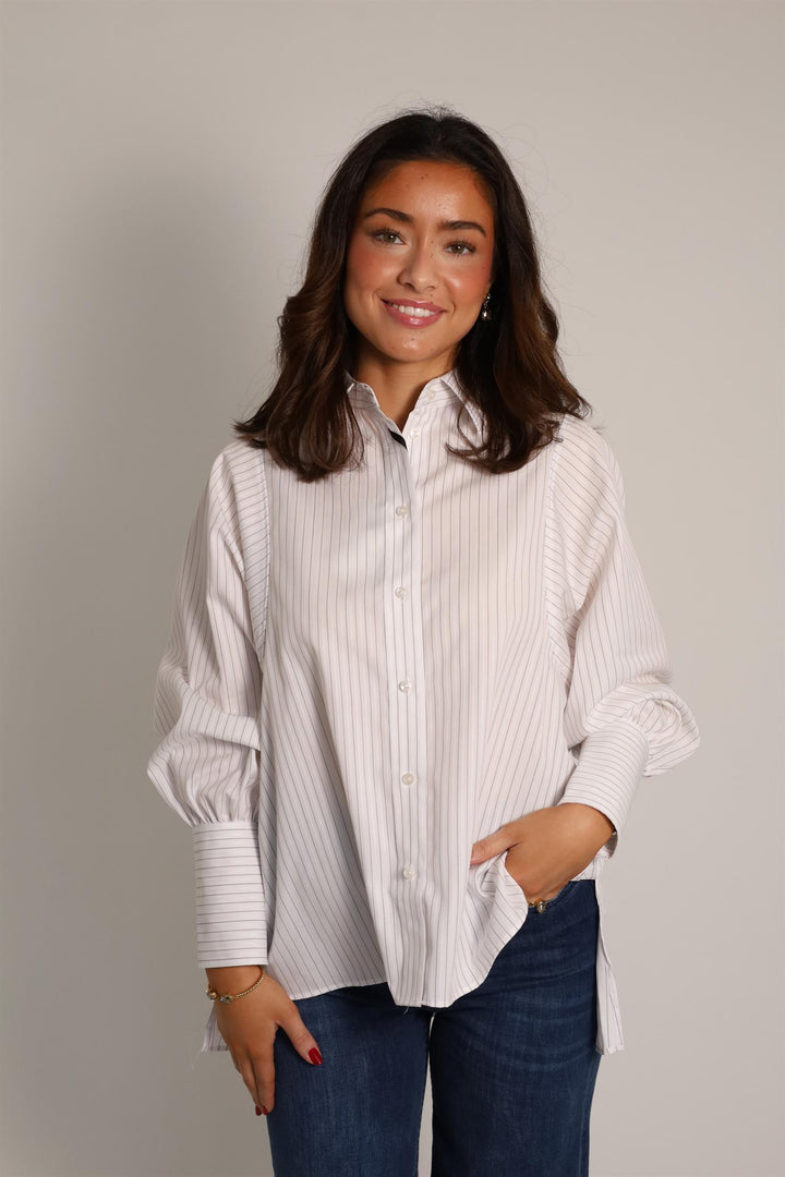 Anne Striped Brown Stripe