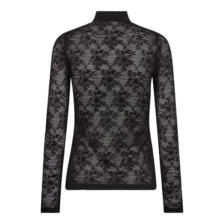 BirtaCC Turtleneck Blouse Black