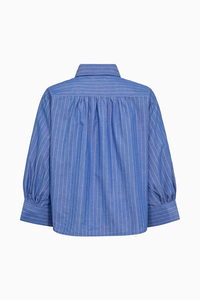 Hepburn Shirt Santa Barbara Stripe  Blue