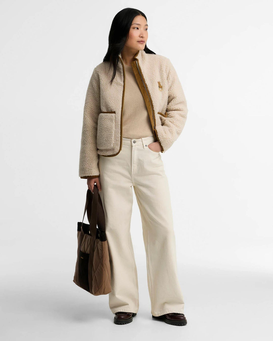 Barbour Elenora Casual  Ecru