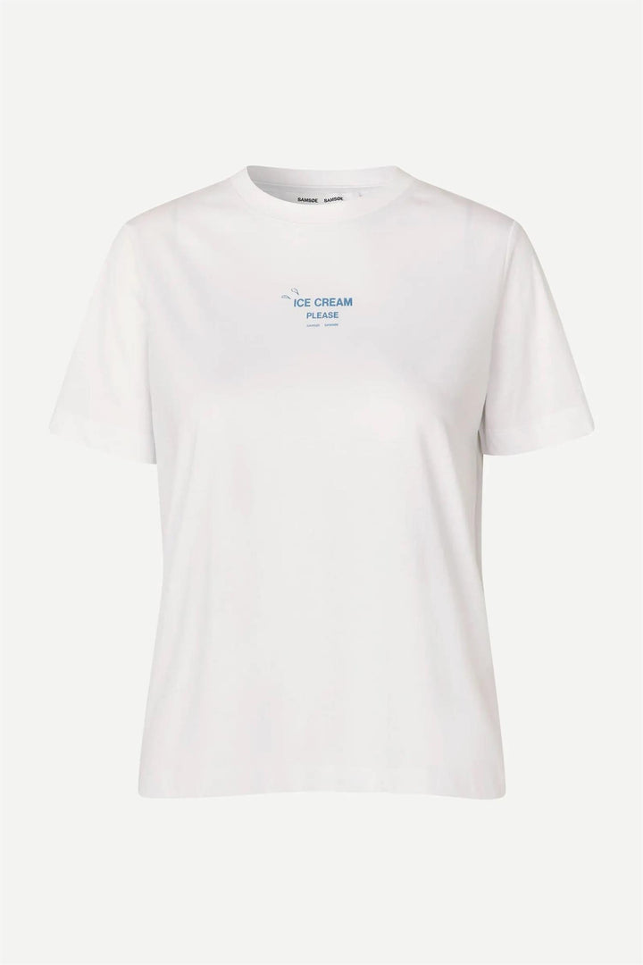 SACAMINO SS T-SHIRT 15276  Ice Blue Jasper