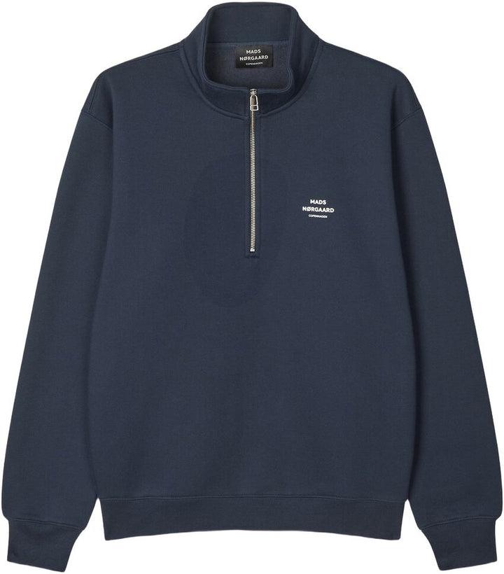 Standard Half Zip Logo Sweat  Parisian Night