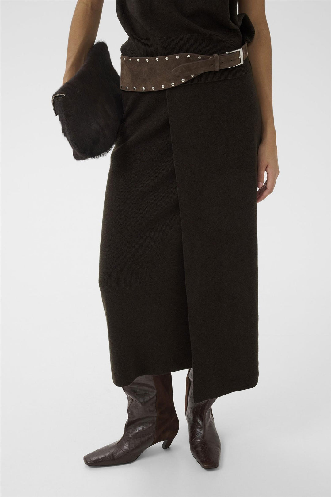 Manzi Skirt  Ganache