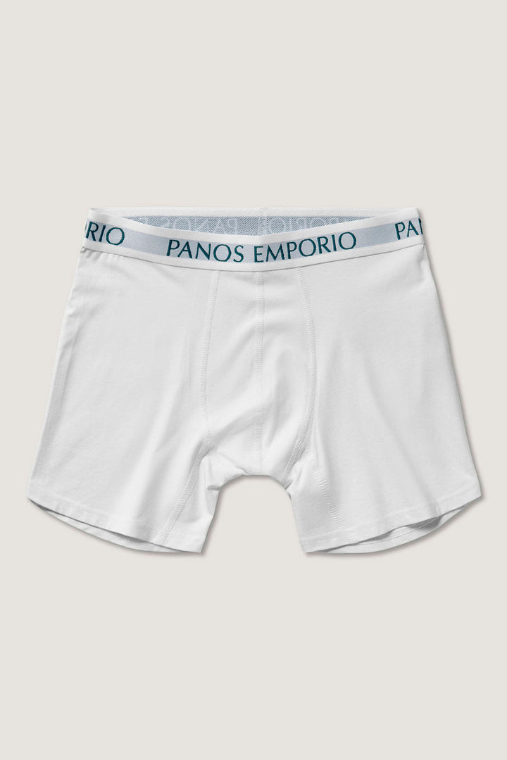 3pk Base Bamboo Boxer  White/White/White
