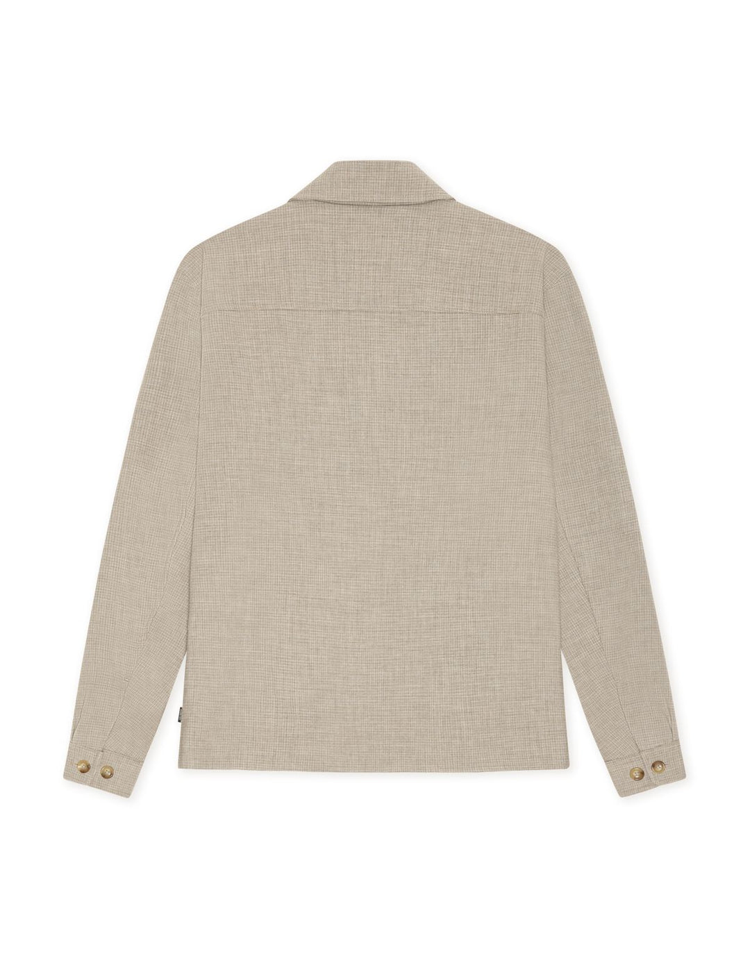 Mini Check Hybrid Jacket  Bungee Cord Brown