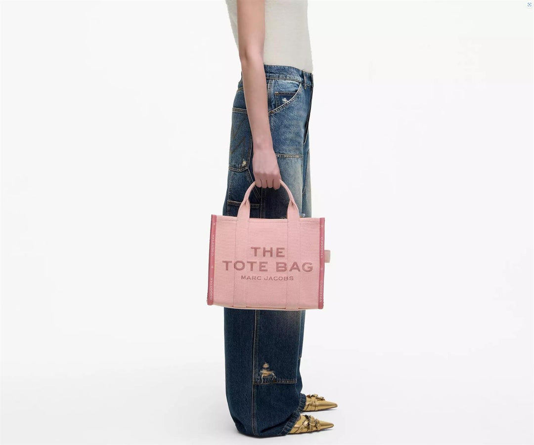 THE JAQUARD MEDIUM TOTE  Rose