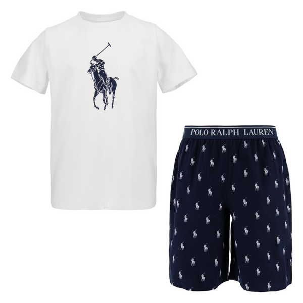 TEE & SHORT SET POLO  Newport Navy