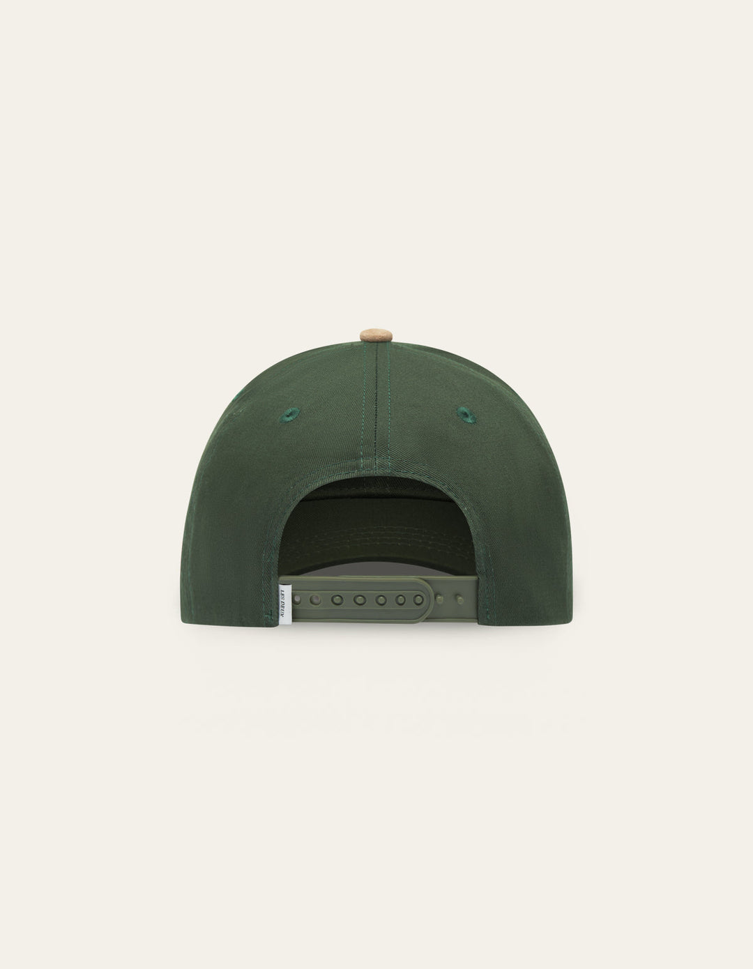 Baseball Cap Contrast Suede II  Dark Chive Green/Warm Sand