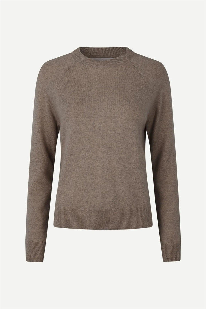 Boston o-neck 6304  Grey Blue Mel.