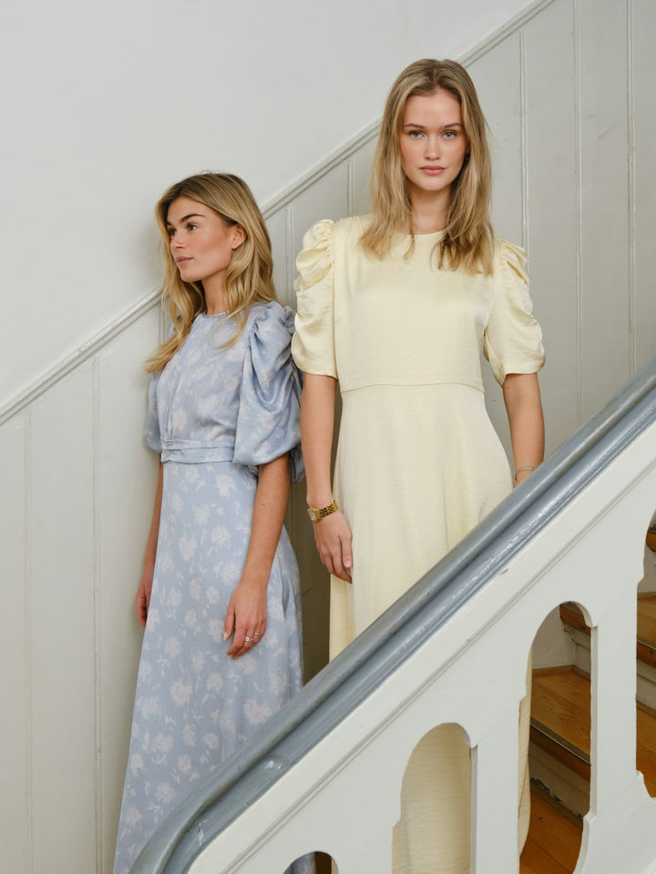 Benuti Solid Dress  Light Yellow