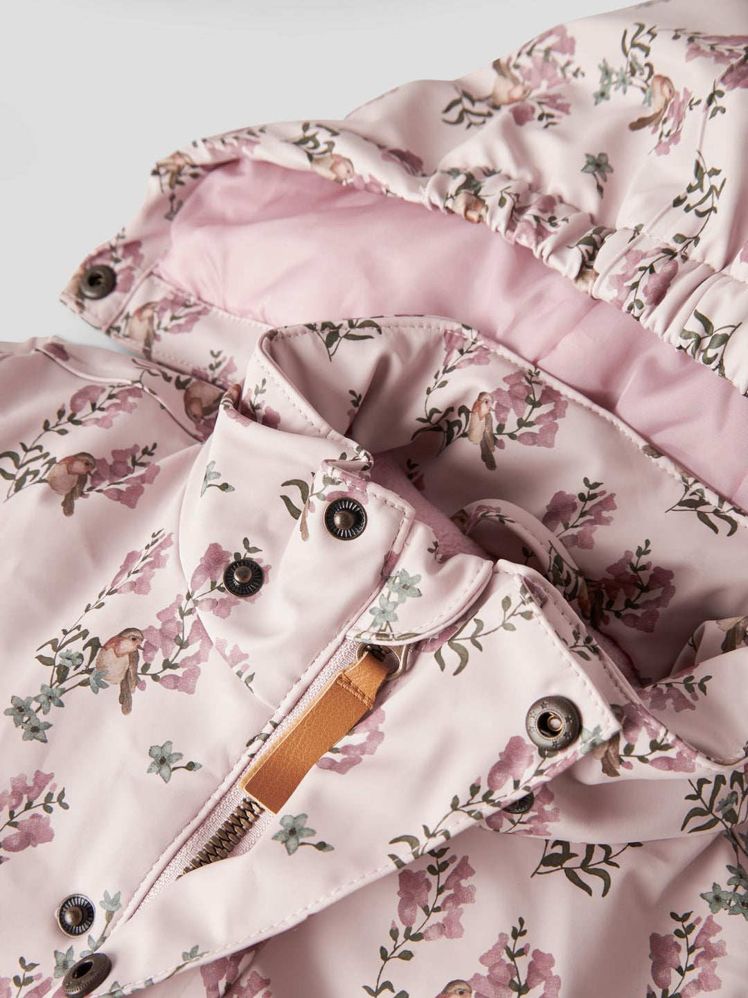 Ladry10 Pad Snowsuit Aop Fo  Lyselilla
