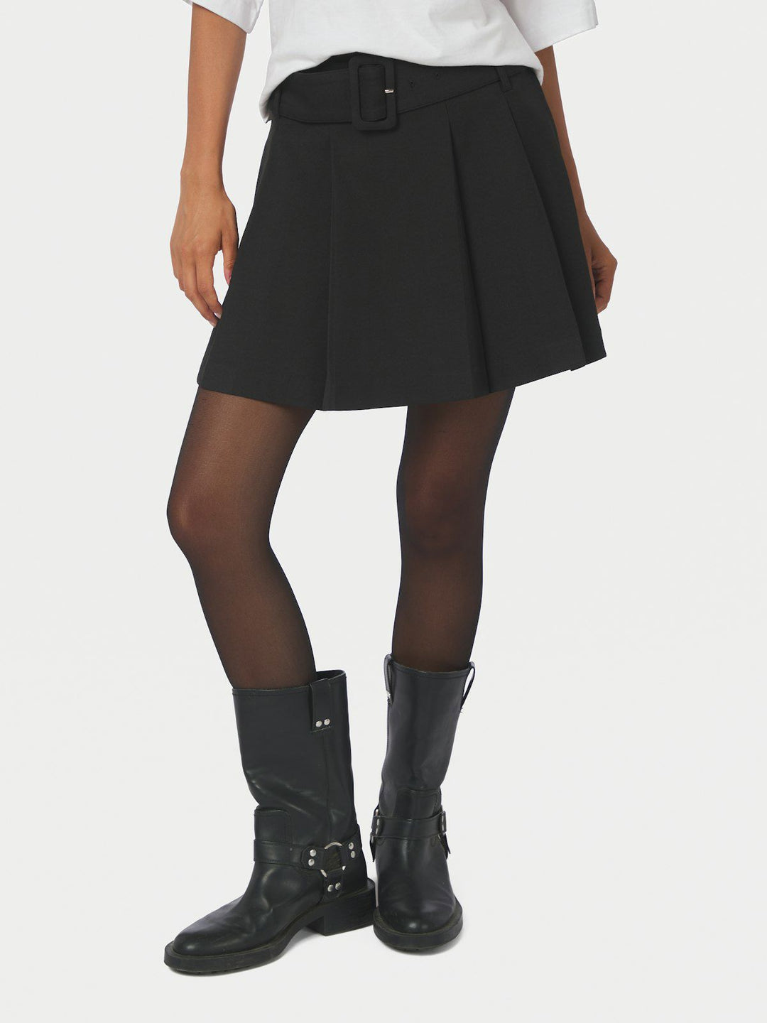 Irelia Structure Skirt Black
