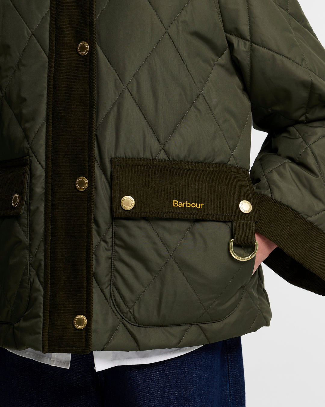 Barbour Kilnwick Quilt  Olive/Shadow Classic