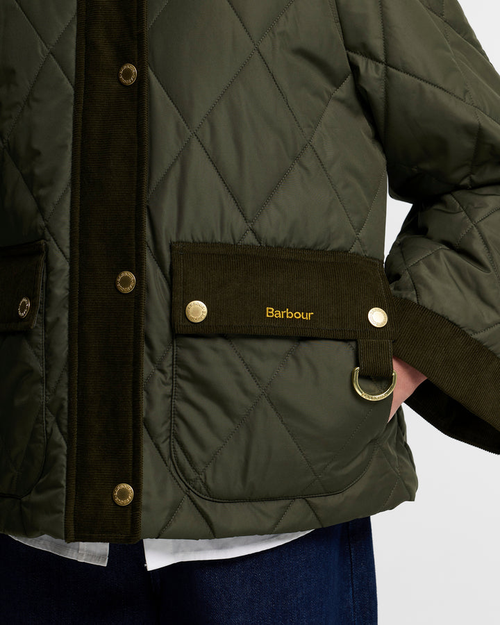 Barbour Kilnwick Quilt  Olive/Shadow Classic