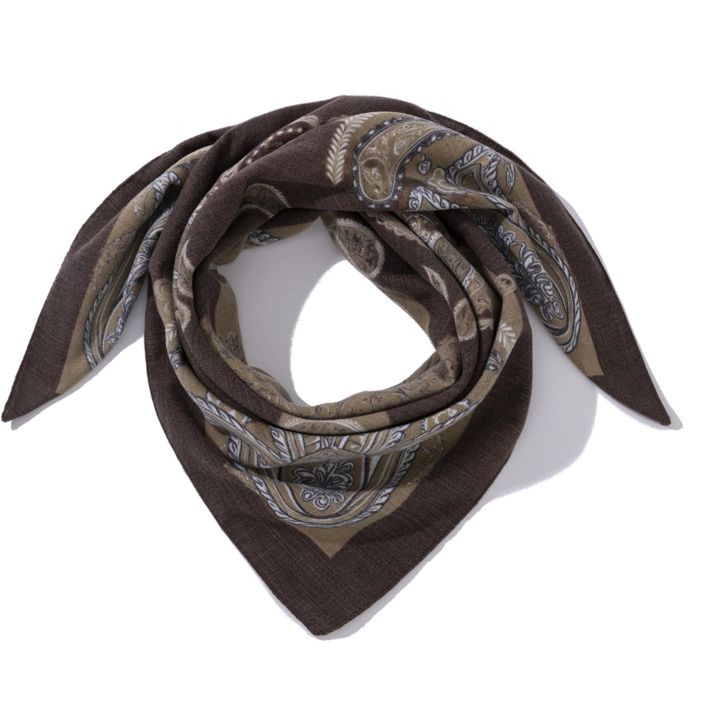 Manipur Bandana Mørk Brun