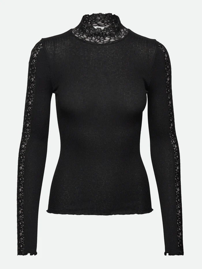 RWBeatha LS Regular Lase T-shirt  Black
