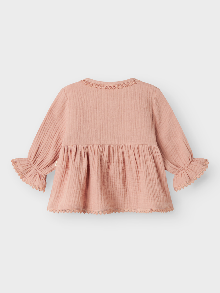 NBFLULU LS SHIRT LIL  Lyserosa