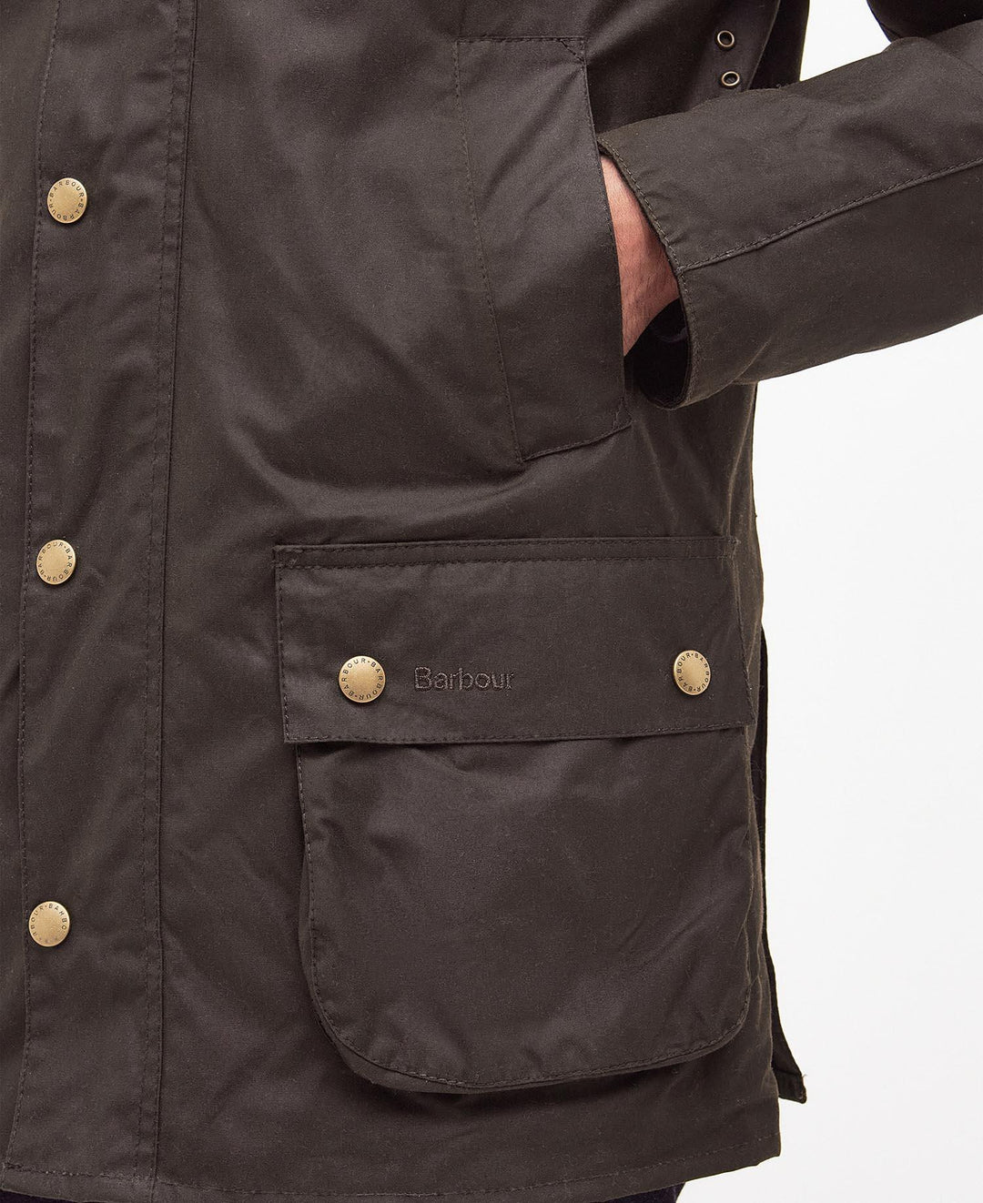 Ashby Wax Jacket  Olive