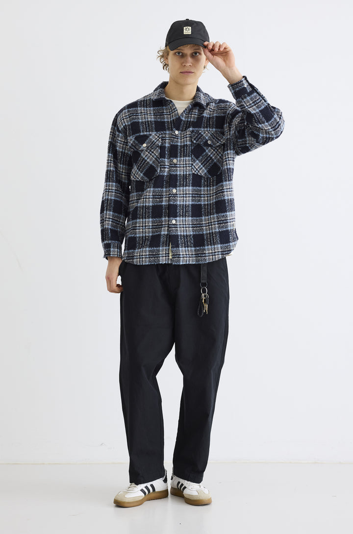 WBBuck Check Shirt  Blue Check