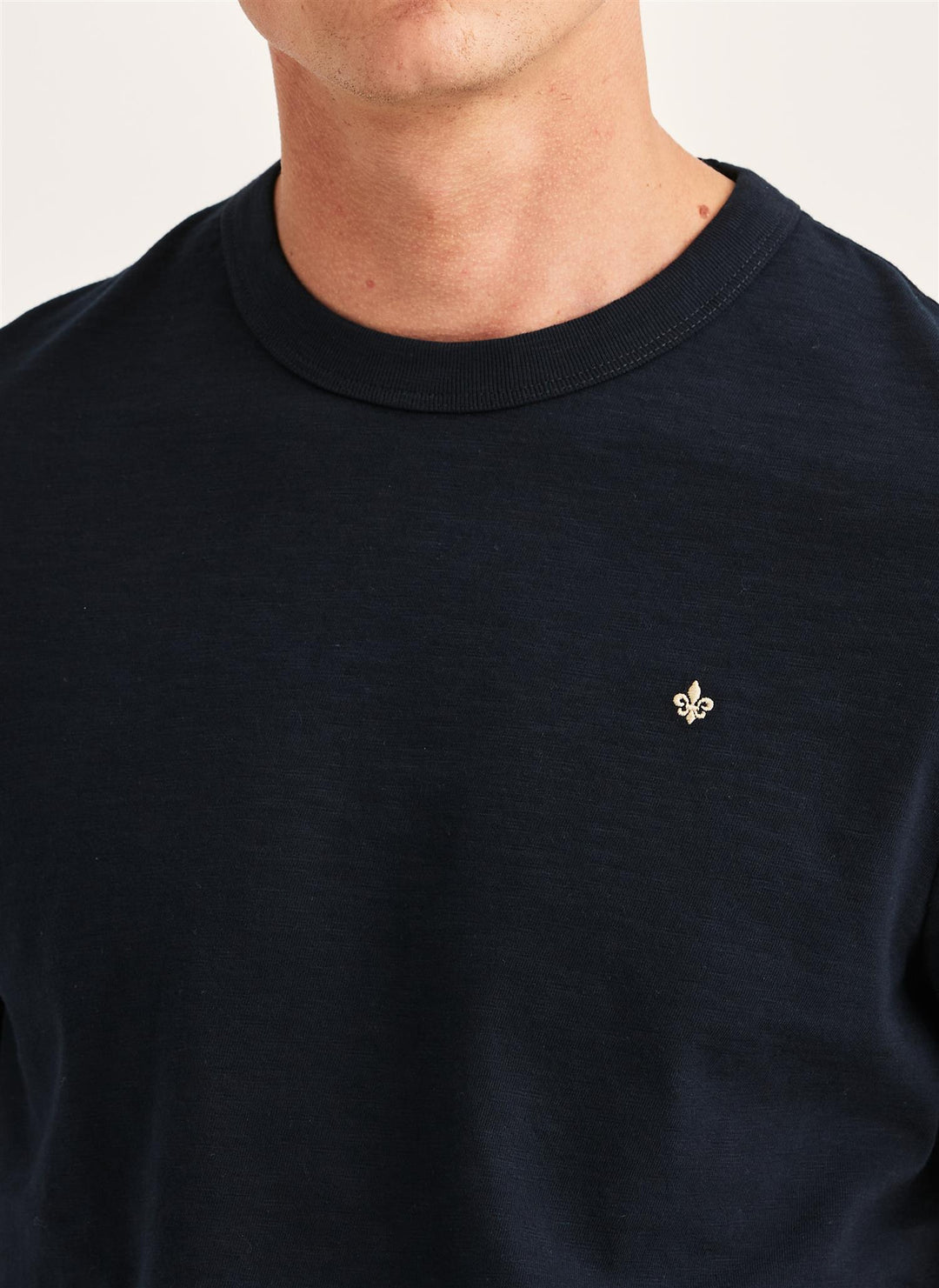 Watson Slub Tee  Old Blue