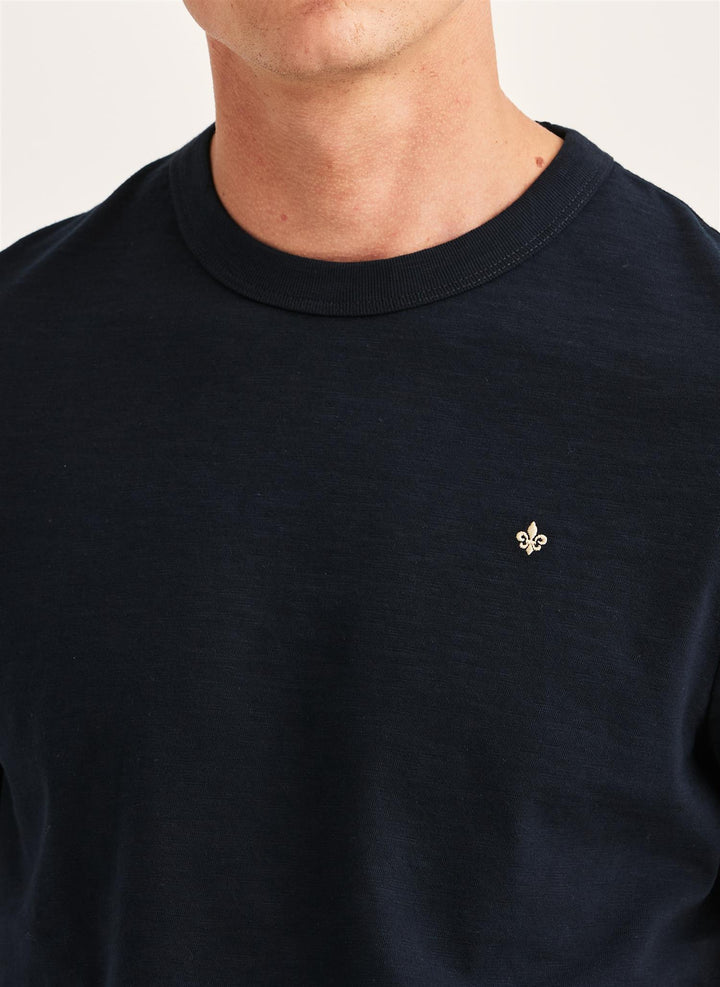 Watson Slub Tee  Old Blue