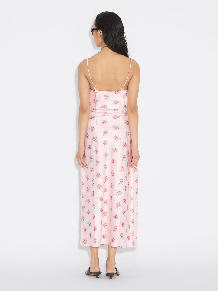 Eila Print Dress  Lt. Pink Mix