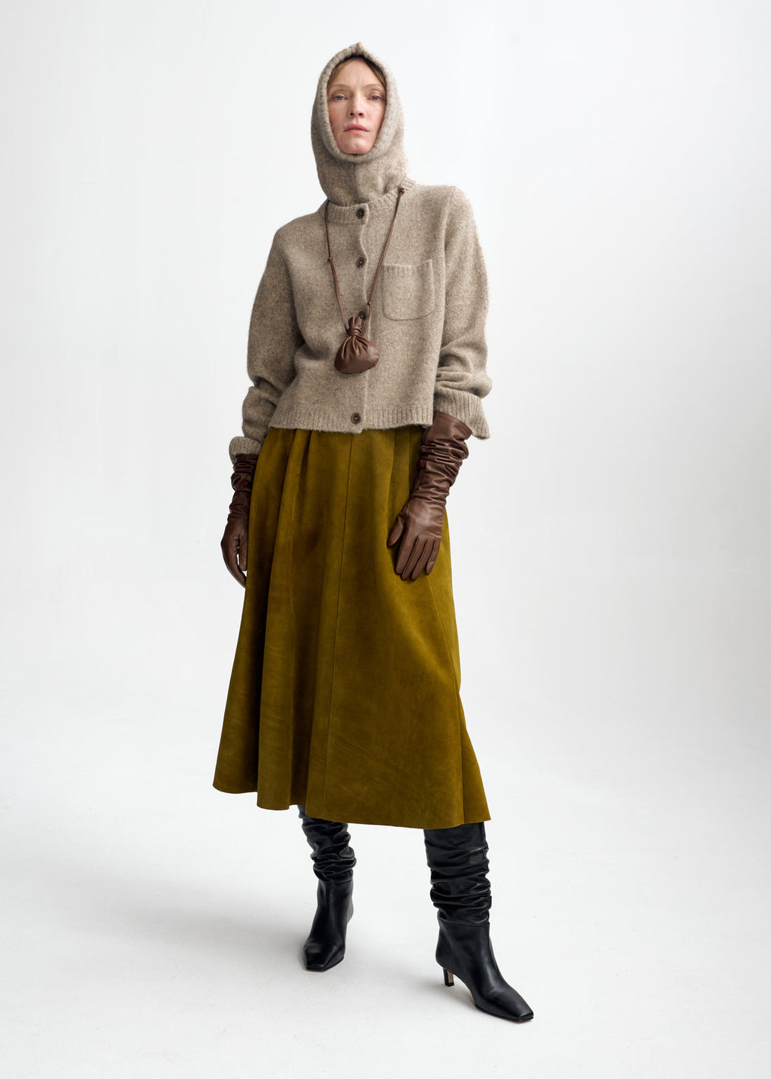 Sadie Yak Cardigan  Sherpa