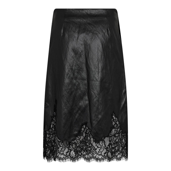 GittCC Lace Midi Skirt  Black