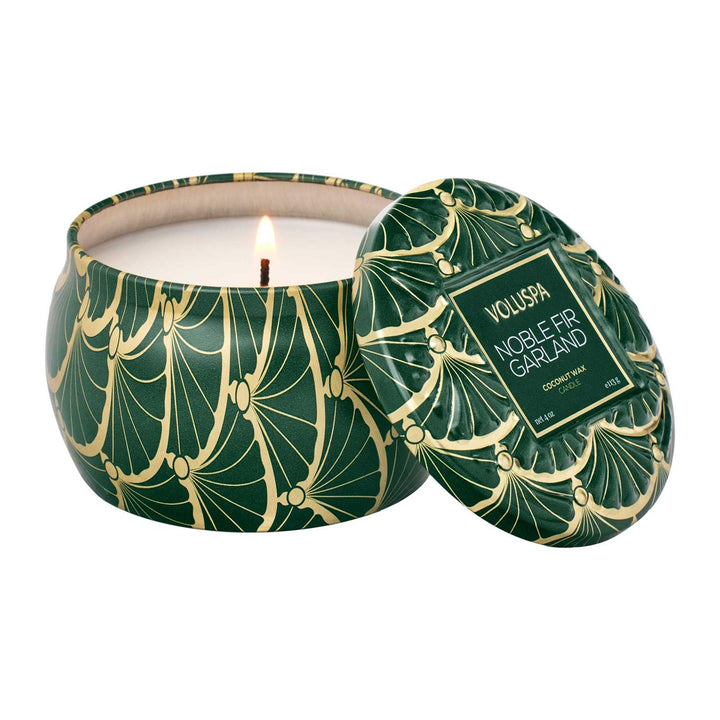 MINI TIN CANDLE 25T  Noble Fir