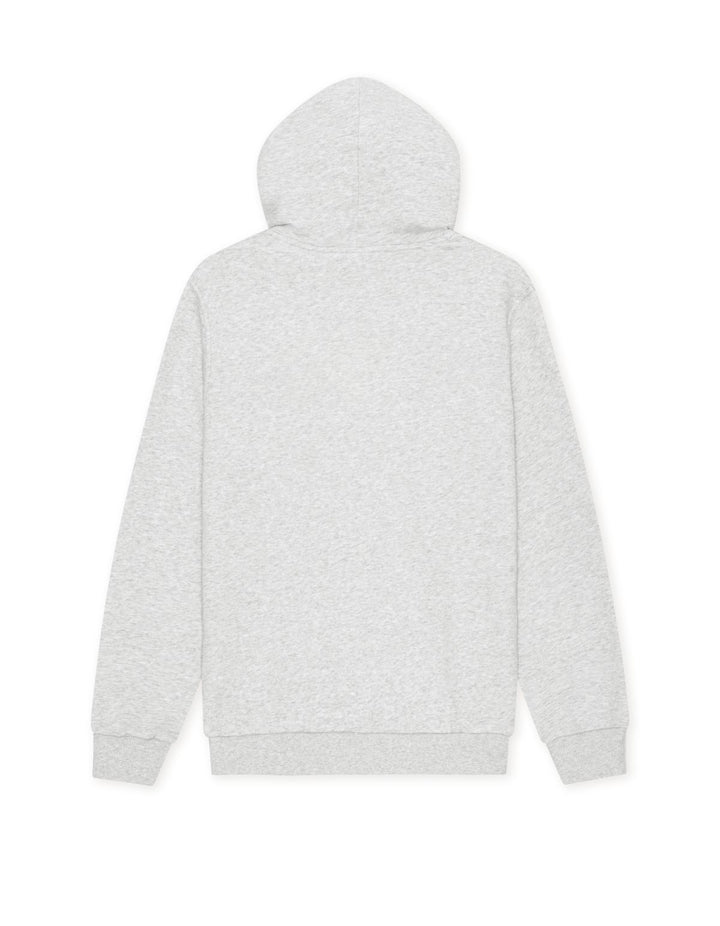 Signature Print Hoodie Snow Melange