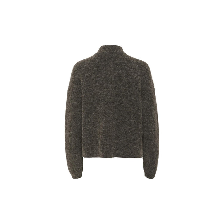 Alphagz Short Cardigan Noos  Chestnut Melange