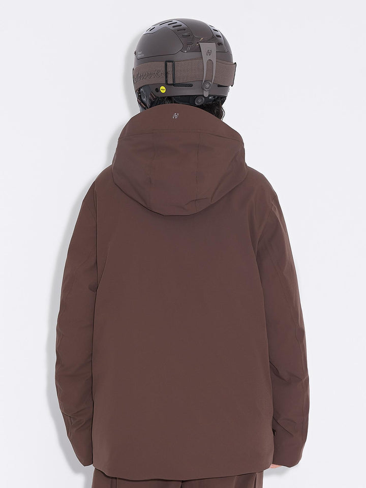 W Tryvann Down Jacket 25-04_ski  Dk. Brown