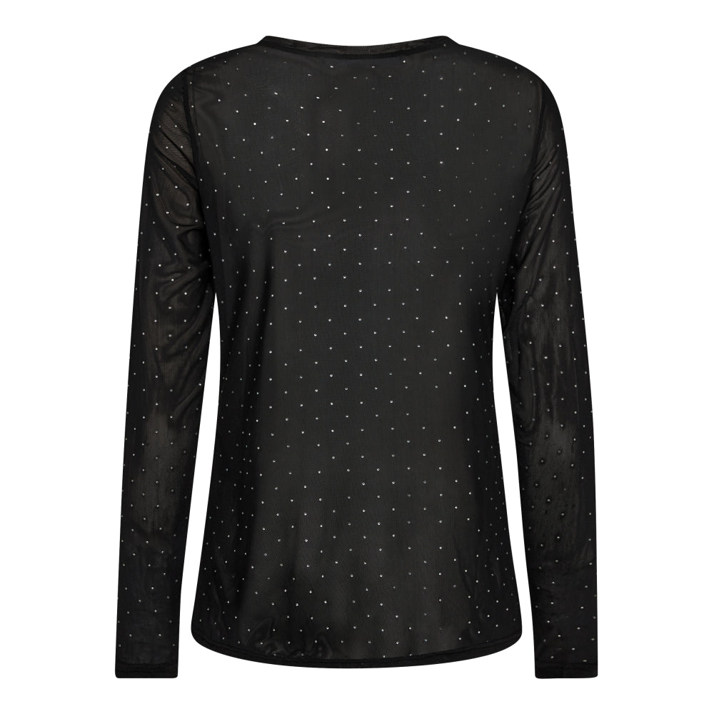 CrystalCC Msch Blouse  Black