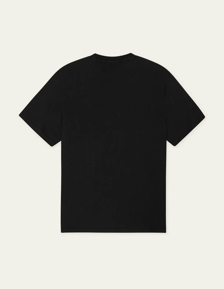 Signature Print T-Shirt  Black