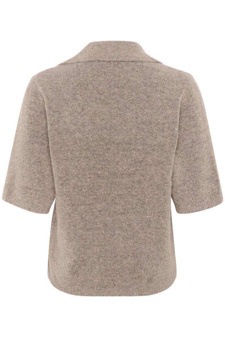 GZalpha ss polo pullover  Warm Sand Melange