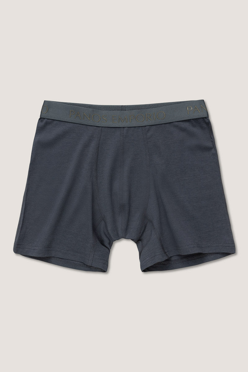 3pk Base Bamboo Boxer  Black/Asphalt/Steel Grey