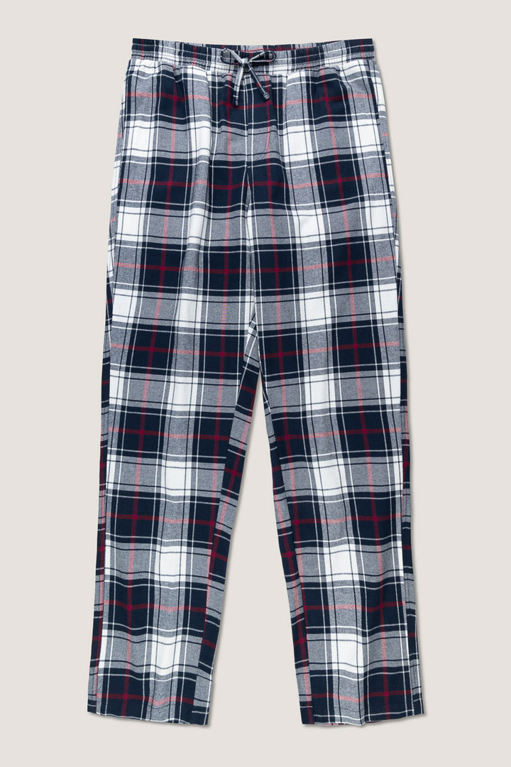 Pj Pant  Cream Plaid