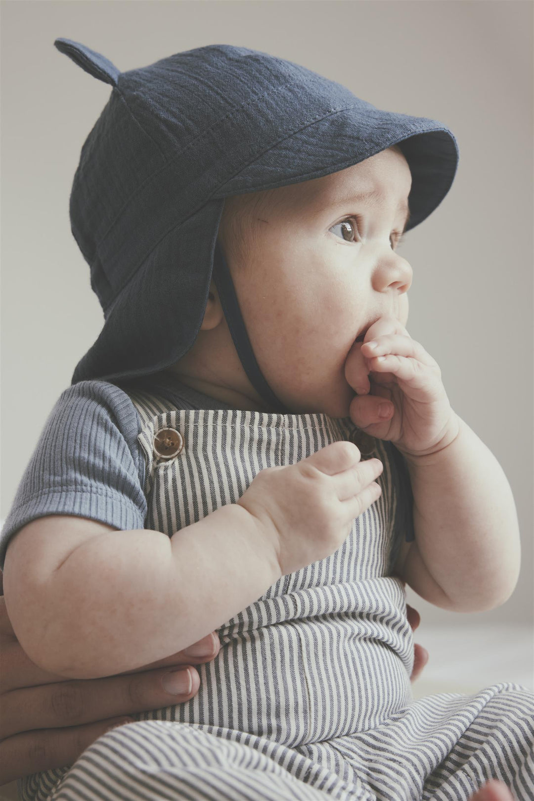 Overalls YD Stripe  Bering Sea