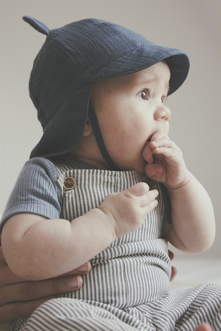 Overalls YD Stripe  Bering Sea