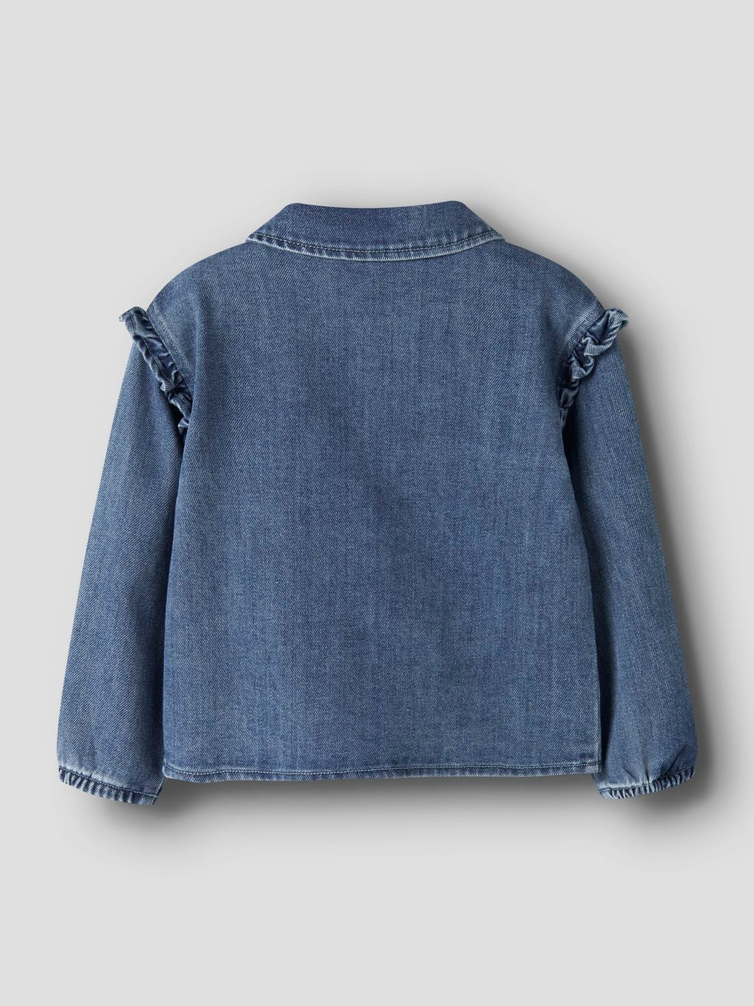 Nmfobello Ls Loose Overshirt 1144-Se Lil  Mørkeblå