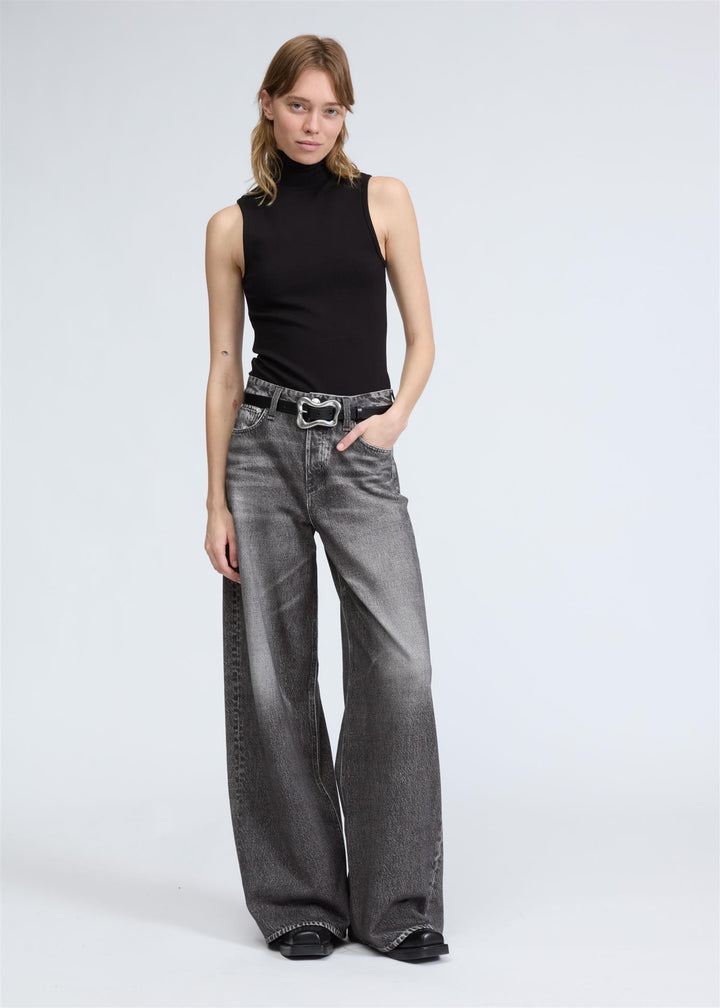 MIRAMAR SOFIE PANT  Washed Black