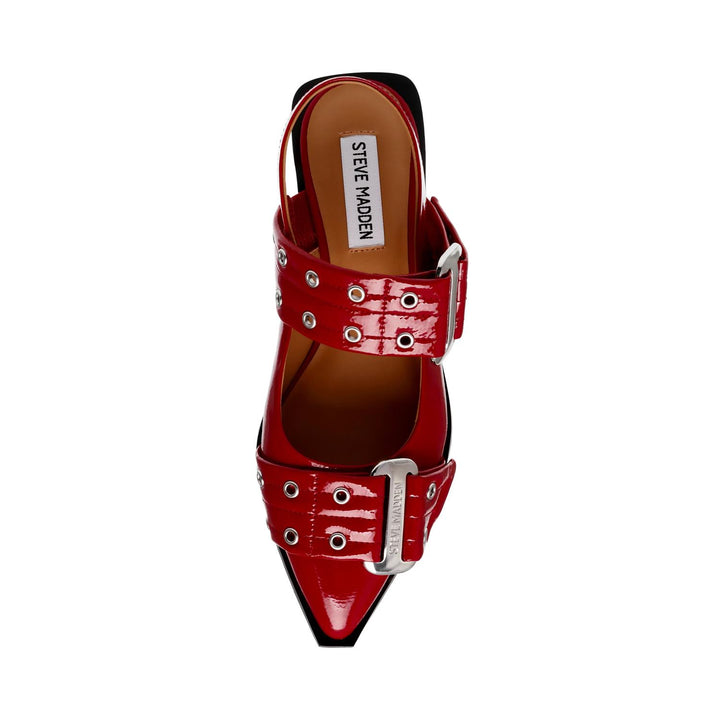 GRAND AVE SANDALS  Red Patent